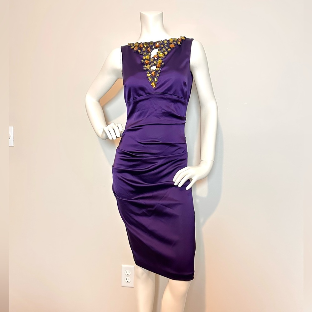 Purple Dress by CACHE. Size 8